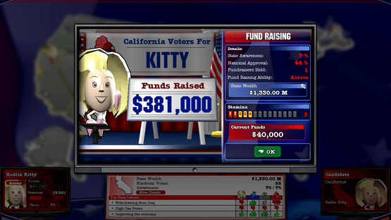 The Political Machine 2008 Screenshot