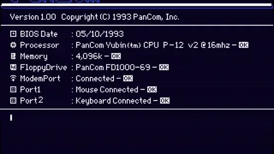 PanCom OS screenshot 1