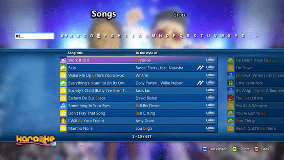 Karaoke Screenshot