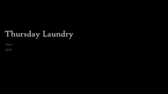 Thursday Laundry Screenshot