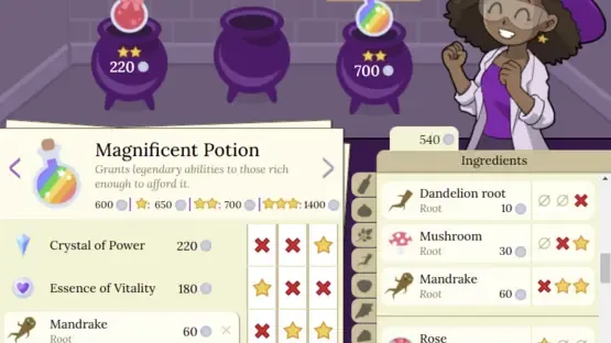 Lizzie's Lucky Potion Shop screenshot 2