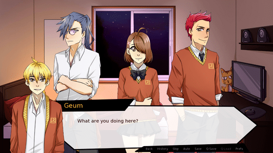 I'm a love interest in my childhood friend's Halloween story Screenshot