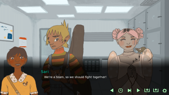 Aria at the Funeraria Screenshot
