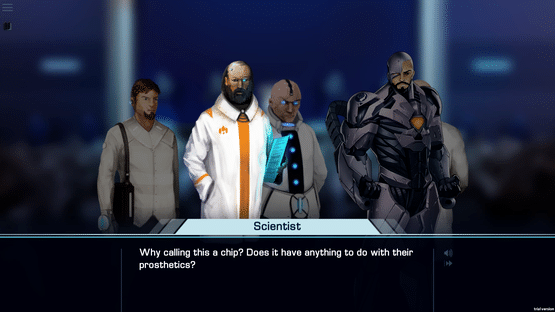 S.A.I.A Awakening: A Robothorium Visual Novel Screenshot