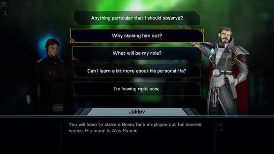 S.A.I.A Awakening: A Robothorium Visual Novel Screenshot