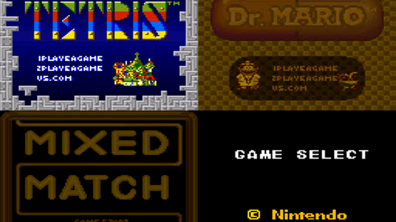 Tetris & Dr. Mario Screenshot