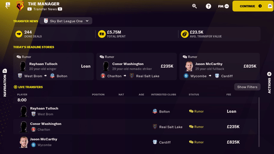 Football Manager 2022 Touch Screenshot