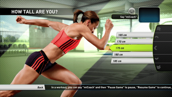 miCoach by adidas Screenshot