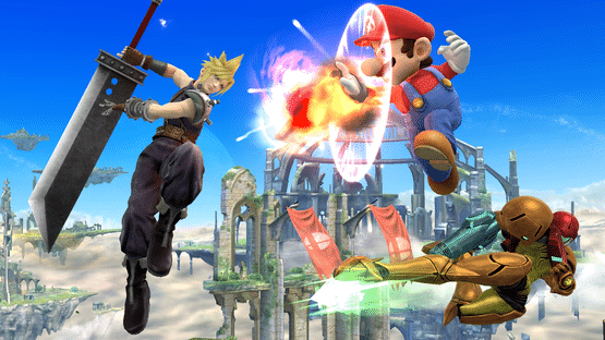 Super Smash Bros. for Wii U: Cloud Screenshot