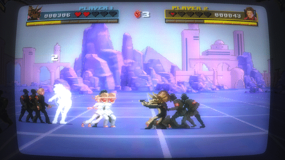 Kung Fury: Street Rage - A Day at the Beach Screenshot