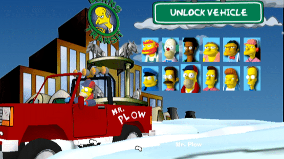 The Simpsons: Road Rage Screenshot