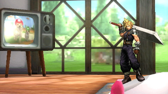 Super Smash Bros. for Nintendo 3DS: Cloud Screenshot