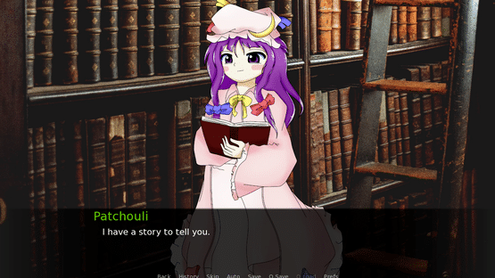 CBT With Yuuka Kazami: Getting Help With Patchouli Knowledge Screenshot