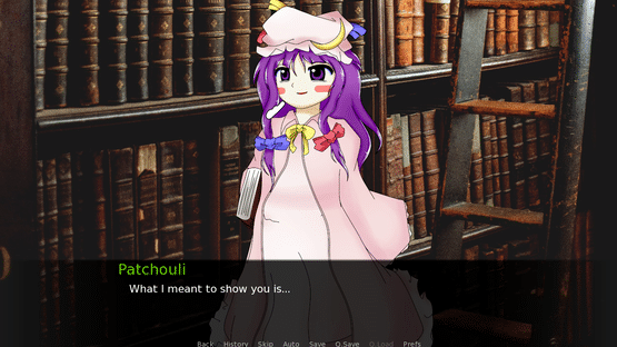 CBT With Yuuka Kazami: Getting Help With Patchouli Knowledge Screenshot