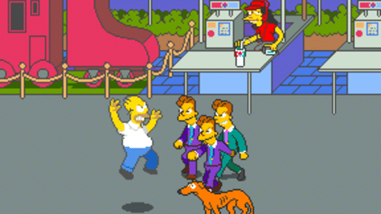 The Simpsons Arcade Game Screenshot