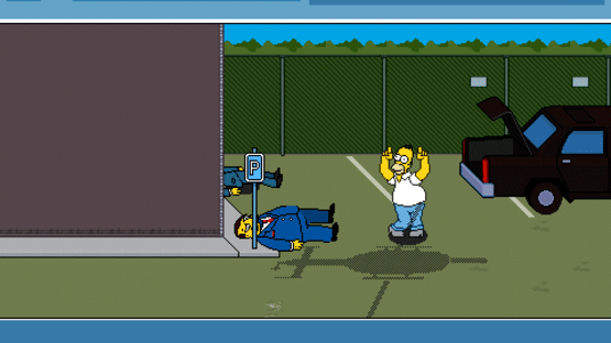 The Simpsons Arcade Screenshot