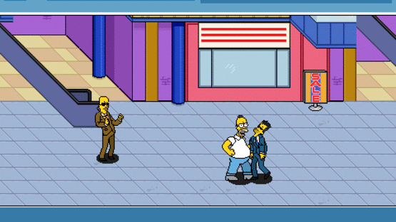 The Simpsons Arcade Screenshot