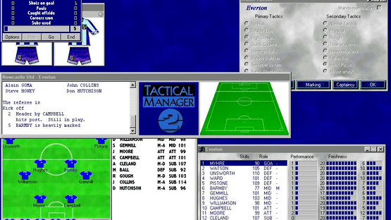 Tactical Manager 2 Screenshot