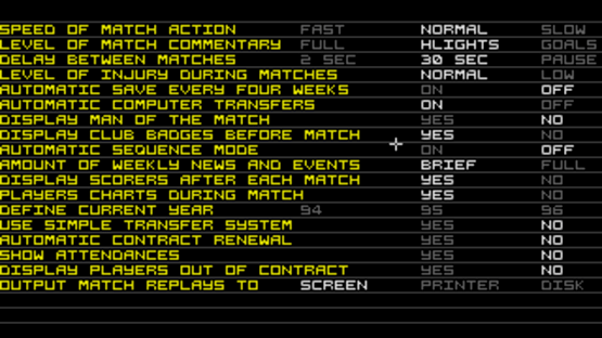 Tactical Manager Screenshot