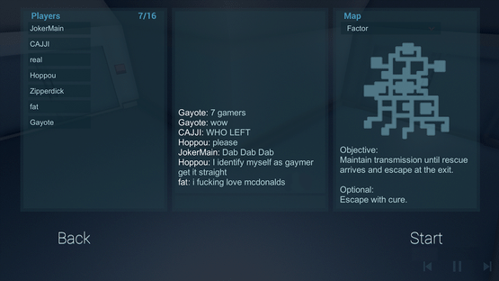 Control Room Screenshot