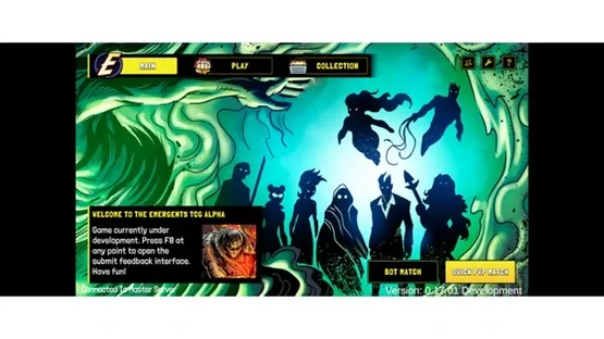Emergents Trading Card Game screenshot 1
