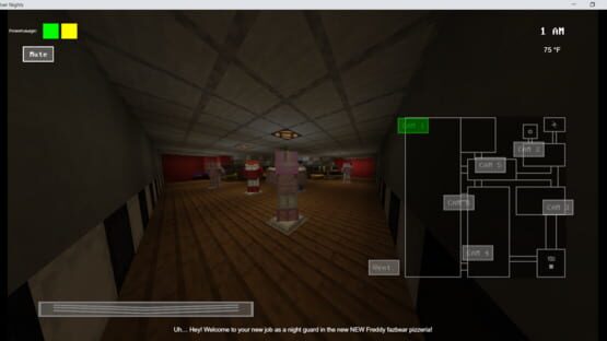 Silver Nights - Browser edition (FNaF Fan game) screenshot 2