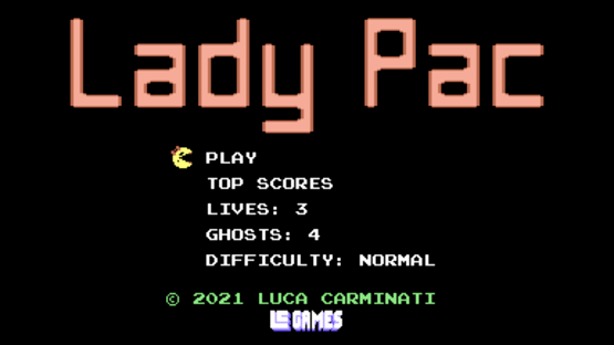Lady Pac Screenshot