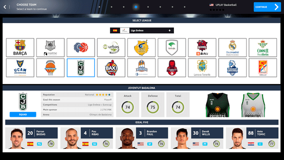 International Basketball Manager 22 Screenshot