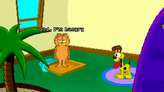 Garfield: Attack of the Mutant Lasagna Screenshot