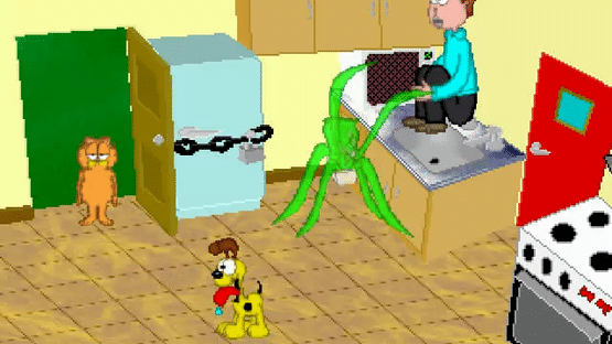 Garfield: Attack of the Mutant Lasagna Screenshot