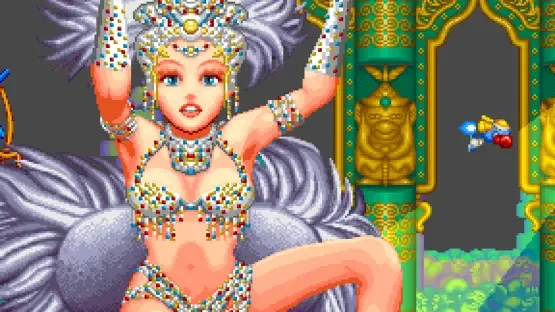 Gokujou Parodius: Kako no Eikou wo Motomete gameplay screenshot 2