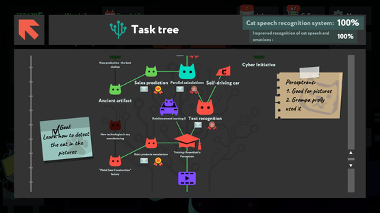 while True: learn() - Chief Technology Officer Edition Screenshot