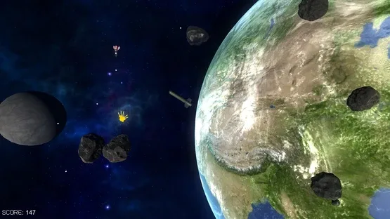 Asteroides gameplay screenshot 1