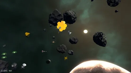 Asteroides gameplay screenshot 5