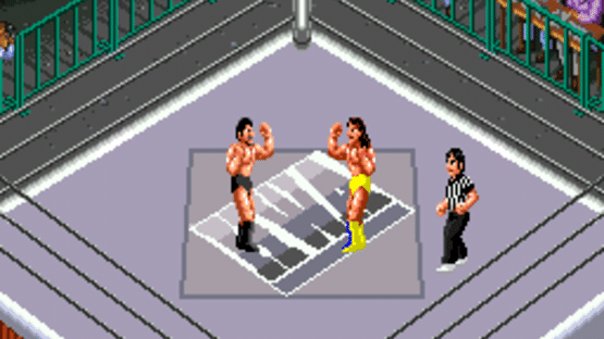 Super Fire Pro Wrestling III: Easy Type Screenshot