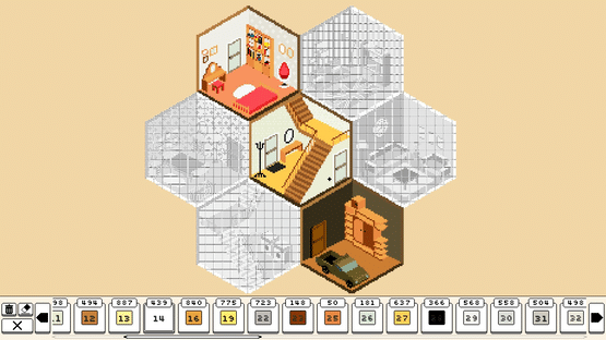 Coloring Pixels: Isometric 2 Screenshot