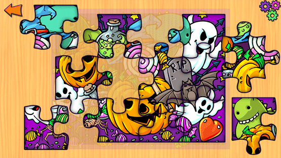 Halloween Jigsaw Puzzles: Puzzle Game for Kids & Toddlers Screenshot