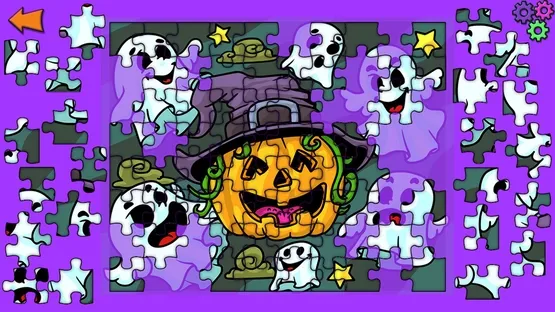 Halloween Jigsaw Puzzles: Puzzle Game for Kids & Toddlers screenshot 4