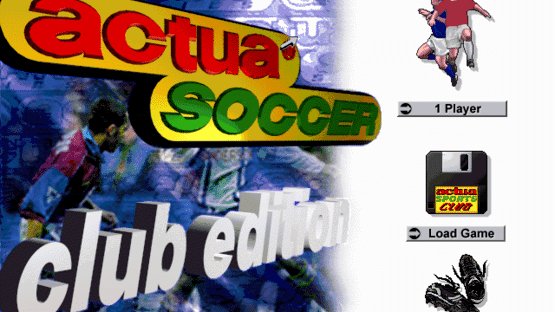 Actua Soccer: Club Edition Screenshot