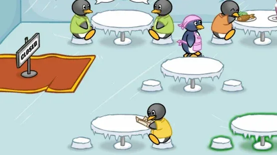 Penguin Diner: Restaurant Dash screenshot 1