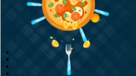 Knife Dash: Hit to Crush Pizza Screenshot