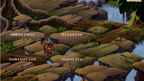 Disney's Adventures in Typing with Timon & Pumbaa Screenshot