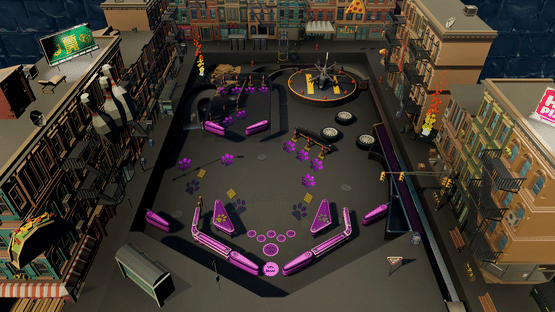 Roxy Raccoon's Pinball Panic Screenshot