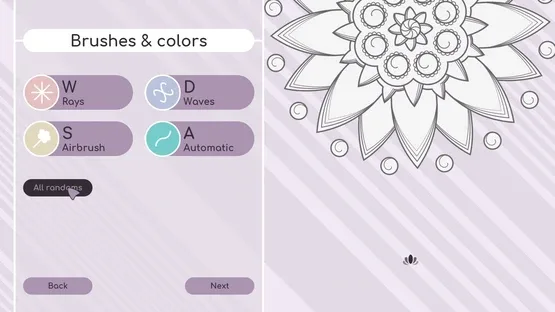 Mandala gameplay screenshot 1