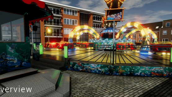 Fairground Power Polyp Simulator Screenshot