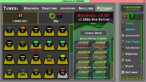 Idle Research screenshot 4