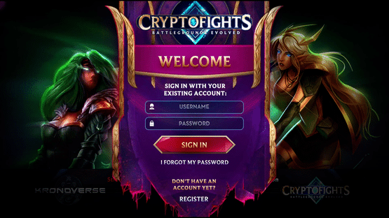 CryptoFights Screenshot