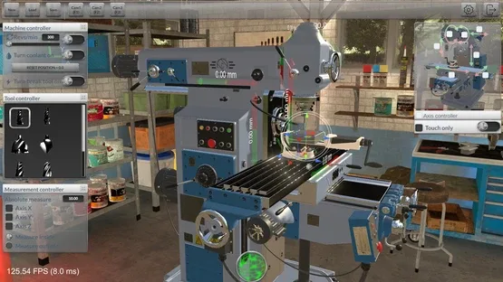 Milling Machine 3D screenshot 1