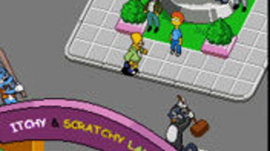 The Simpsons: Itchy & Scratchy Land Screenshot