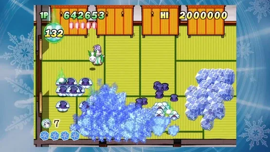 Snow Battle Princess Sayuki gameplay screenshot 7
